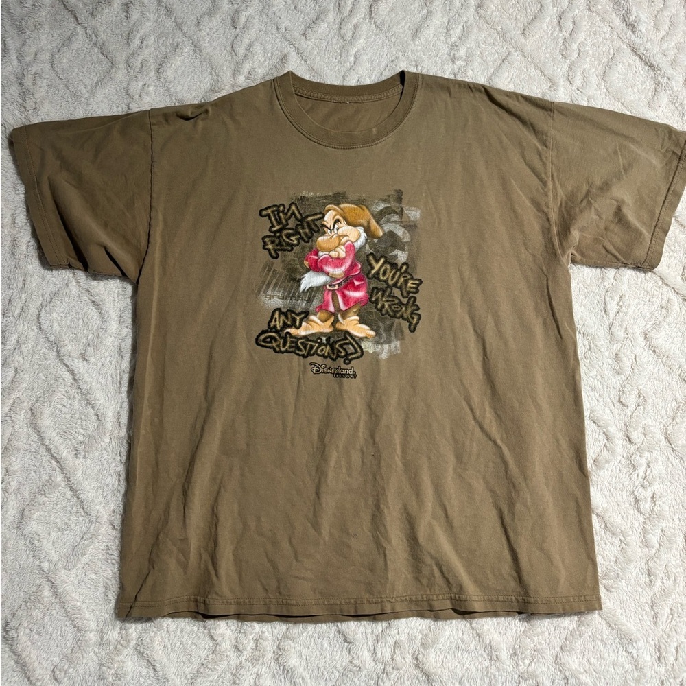 Disney grumpy Snow White tee fits medium